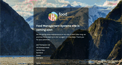 Desktop Screenshot of foodmanagementsystems.com