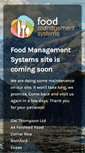 Mobile Screenshot of foodmanagementsystems.com